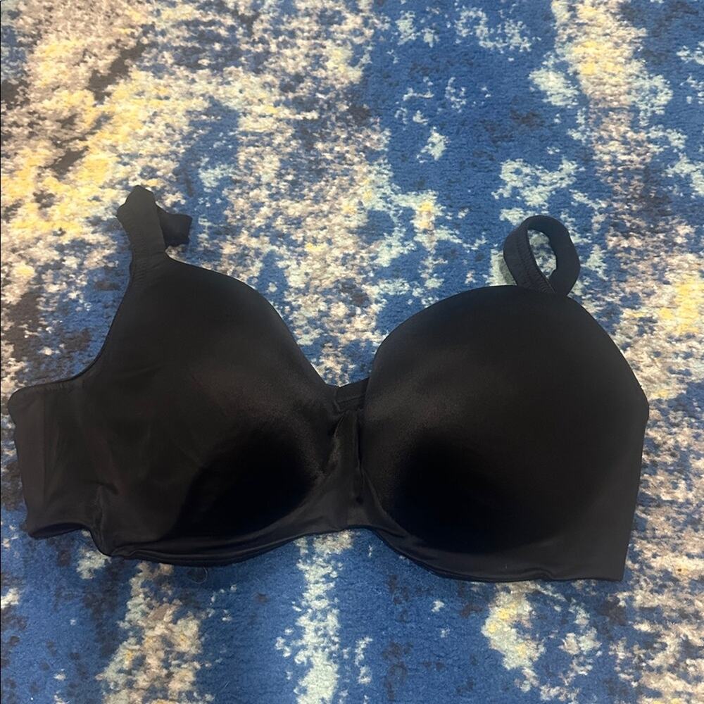 Soma Stunning Support Smooth Balconette Bra Black 42DD